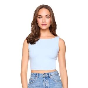 NWT Susana Monaco Scoop Back Top - size S